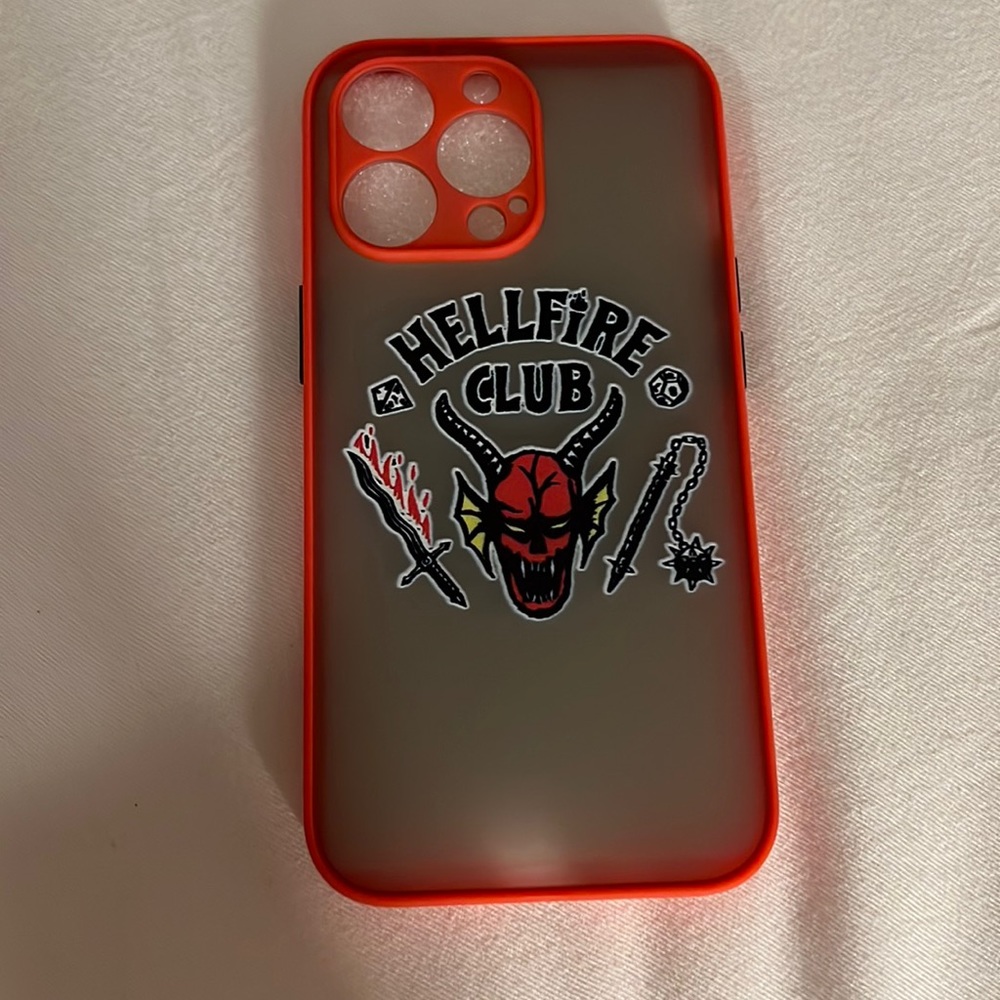 New Stranger Thing Hellfire Club iPhone 13 Pro Case